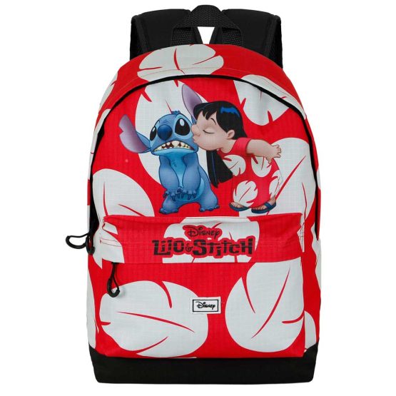 Disney Lilo y Stitch Kiss Mochila HS FAN 2.2, Rojo 06358 - Imagen 2