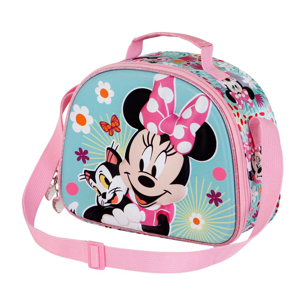 Disney Minnie Mouse Figaro Bolsa Portamerienda 3D