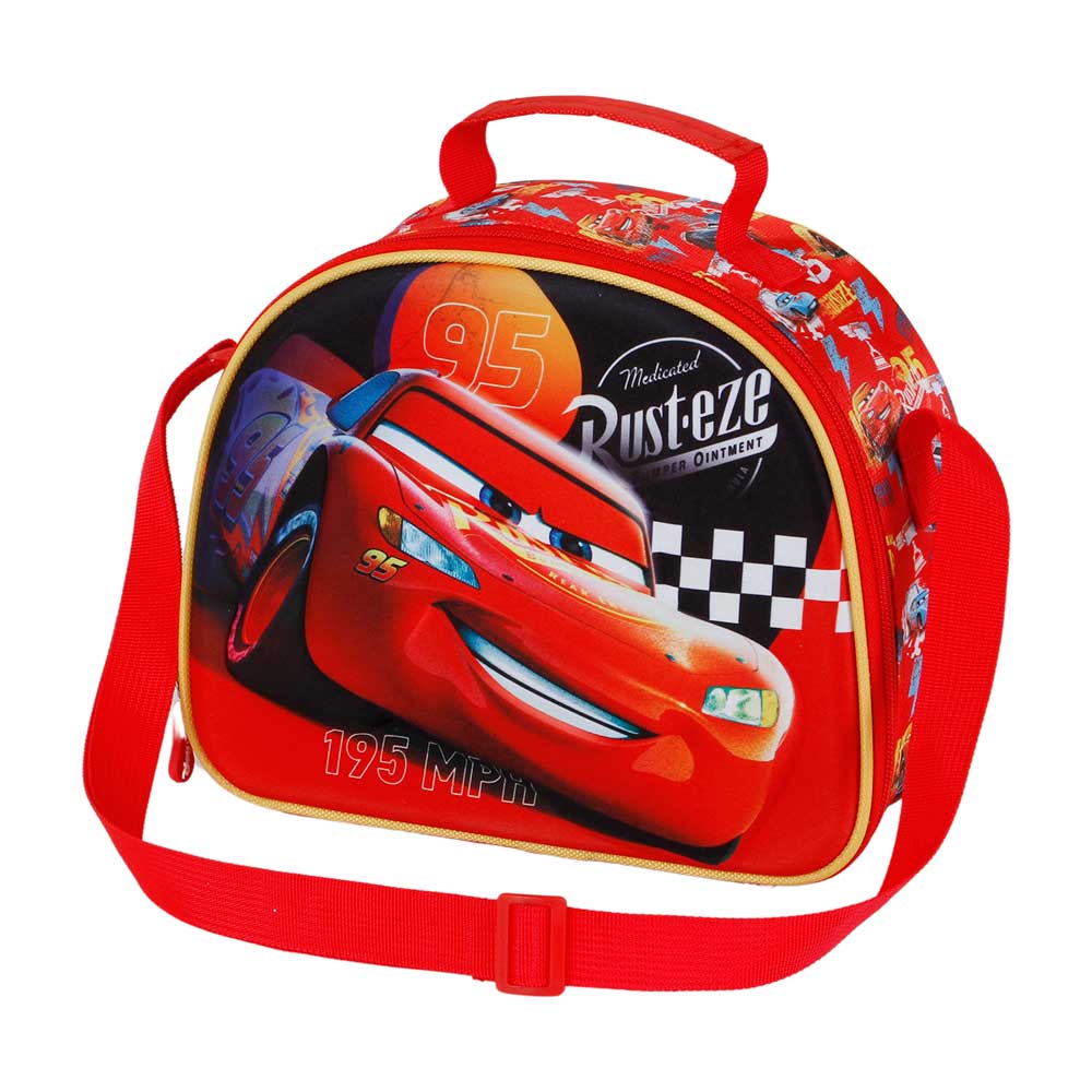 Disney Cars 3 Bumper Bolsa Portamerienda 3D