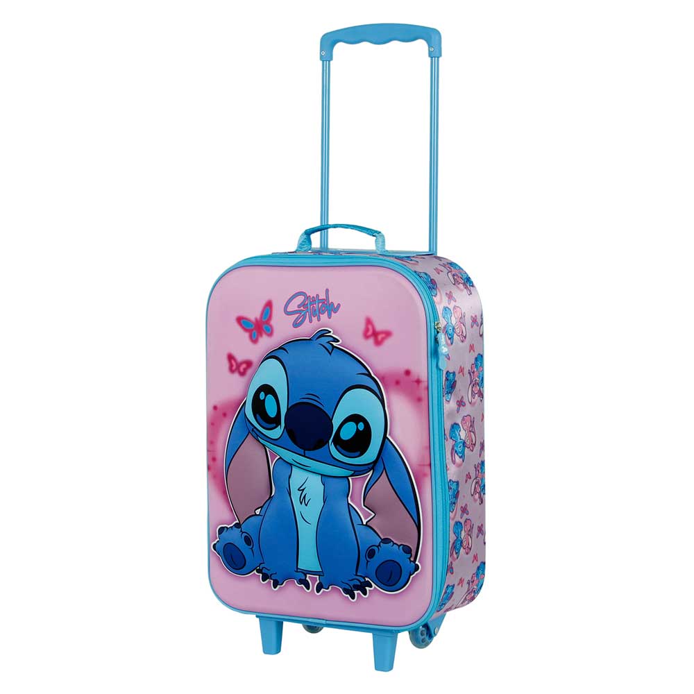 Disney Lilo y Stitch Adorable Maleta Trolley Soft 3D