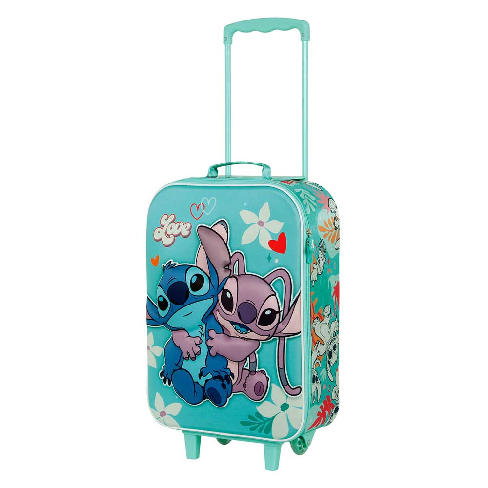 Disney Lilo y Stitch Love Maleta Trolley Soft 3D