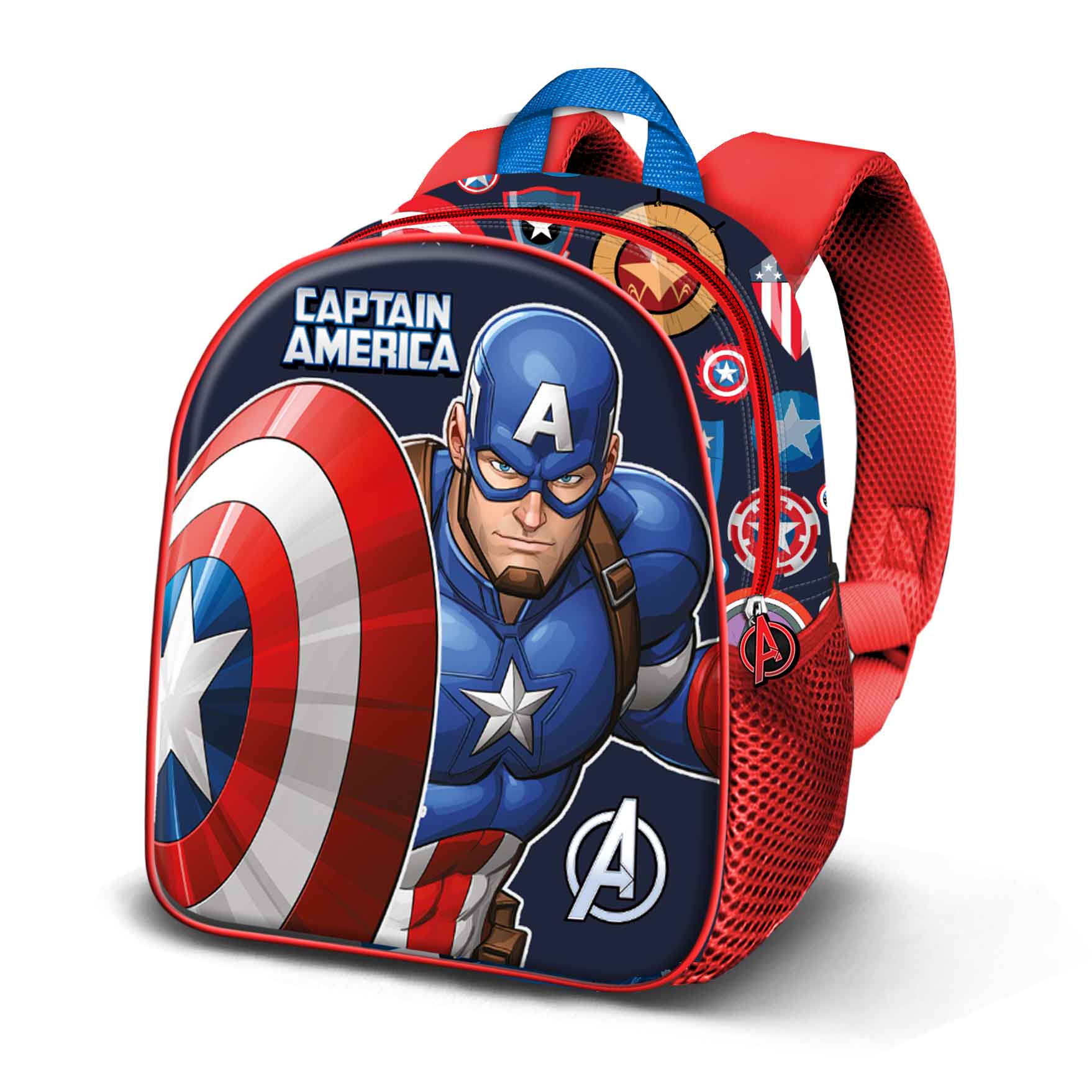 Marvel Capitán América Patriot Mochila 3D Elite