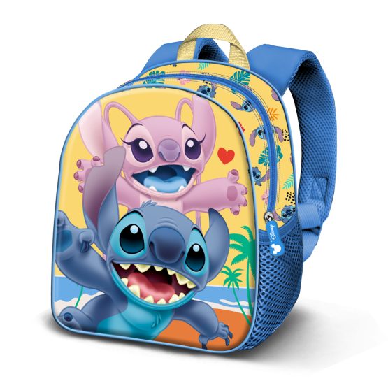 Disney Lilo y Stitch Ocean Mochila 3D Elite, Azul 08190