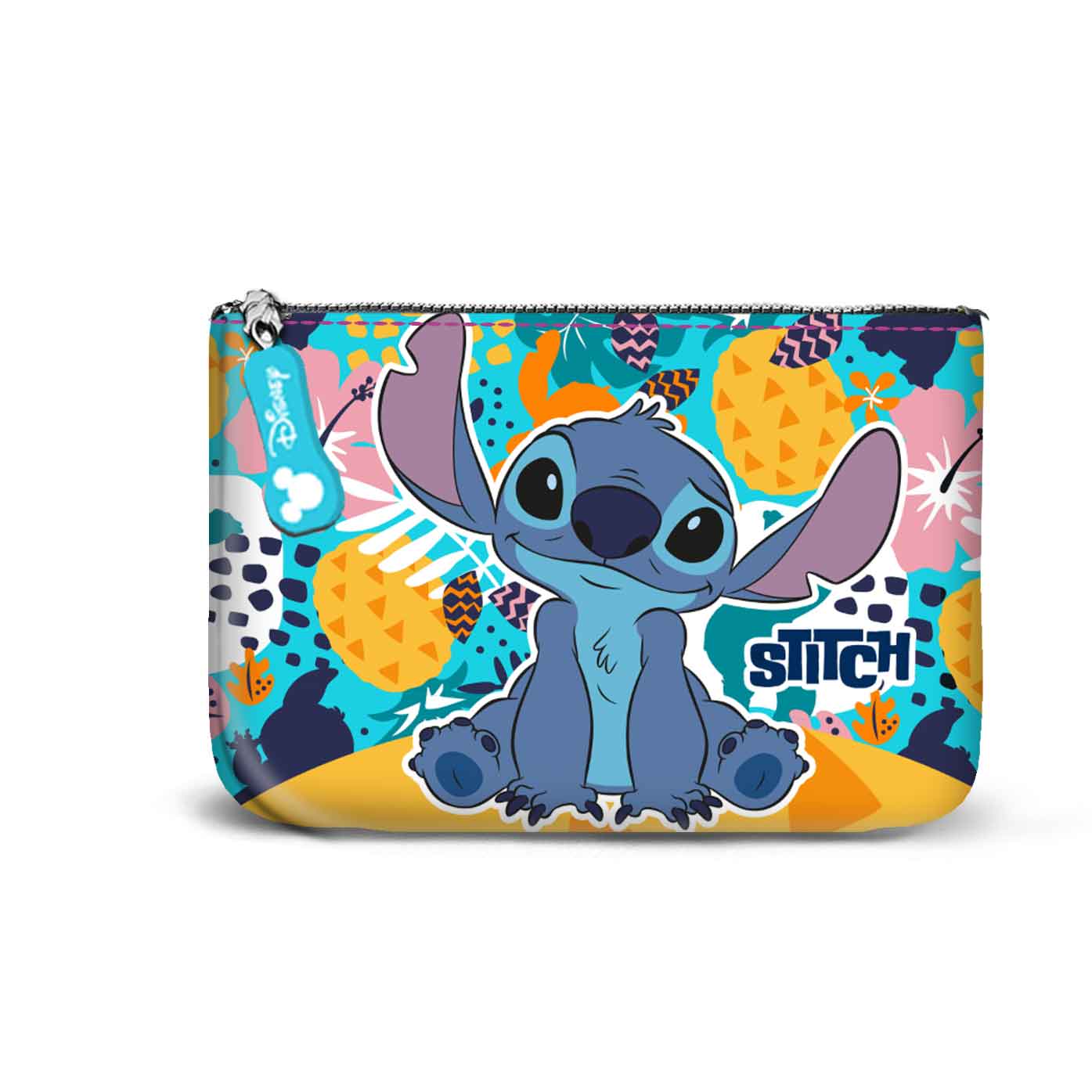 Disney Lilo y Stitch Colors Monedero Cuadrado Pequeño