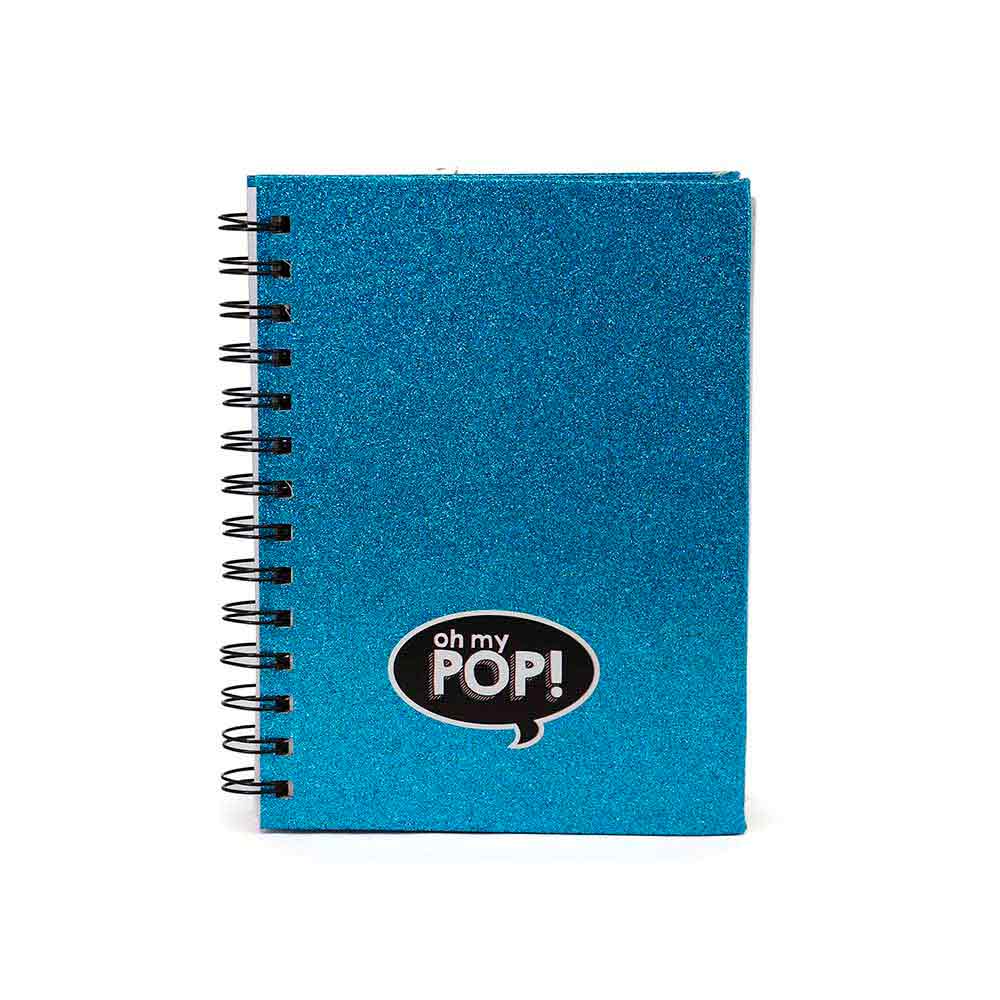 Oh My Pop Blue Libreta Shine