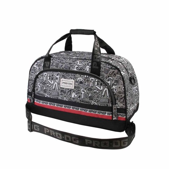 PRO-DG Hip Hop Bolsa de Deporte Sport Pocket, Gris 00299 - Imagen 2