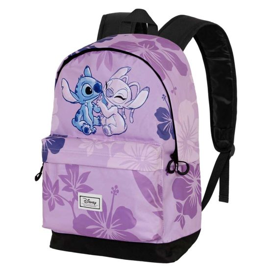 Disney Lilo y Stitch Stitch & Angel Mochila HS FAN 2.0, Lila 06185