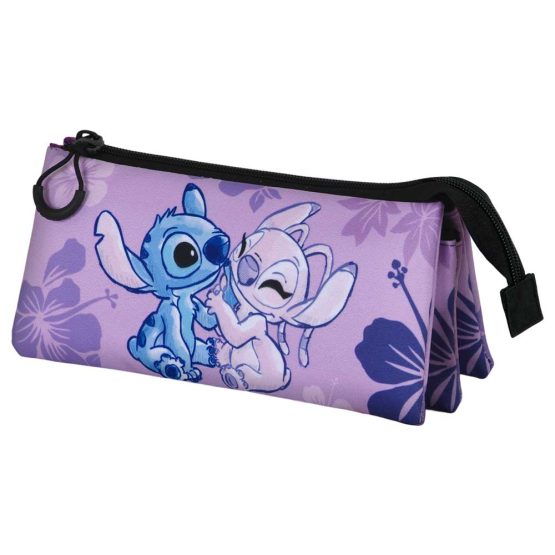 Disney Lilo y Stitch Stitch & Angel Portatodo Triple FAN 2.0, Lila 06187