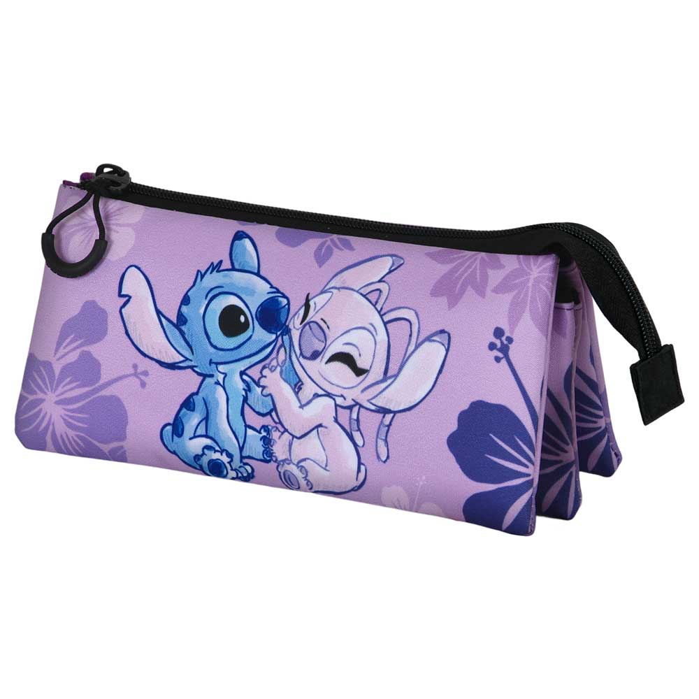 Disney Lilo y Stitch Stitch & Angel Portatodo Triple FAN 2.0