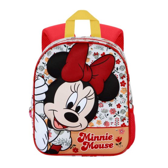 Disney Minnie Mouse Flowered Mochila 3D Elite, Rojo 08162 - Imagen 2