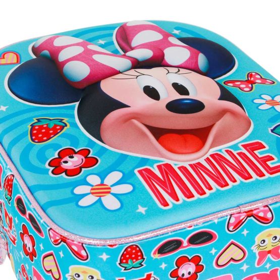 Disney Minnie Mouse Happiness Mochila 3D Elite, Azul 08166 - Imagen 4