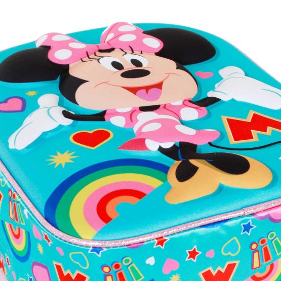 Disney Minnie Mouse Greet Mochila 3D Elite, Turquesa 08170 - Imagen 4