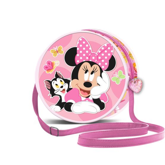 Disney Minnie Mouse Kitten Bolso Redondo, Rosa 08426