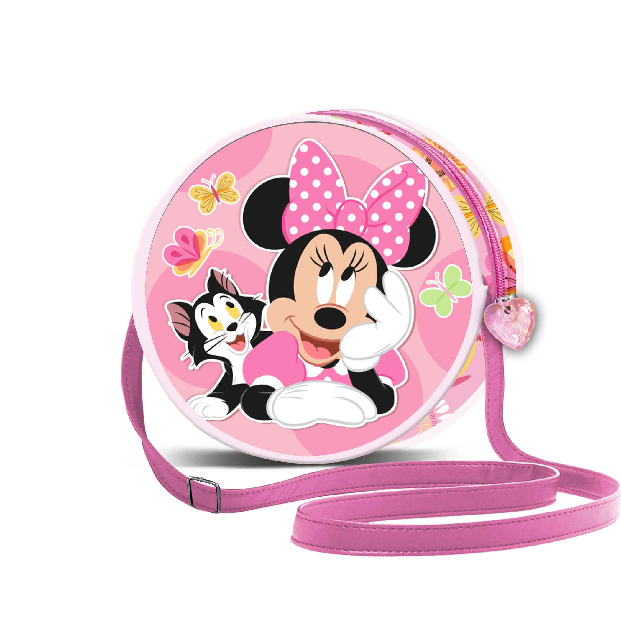 Disney Minnie Mouse Kitten Bolso Redondo