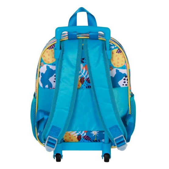 Disney Lilo y Stitch Colors Mochila 3D con Ruedas Pequeña, Turquesa 08545 - Imagen 3