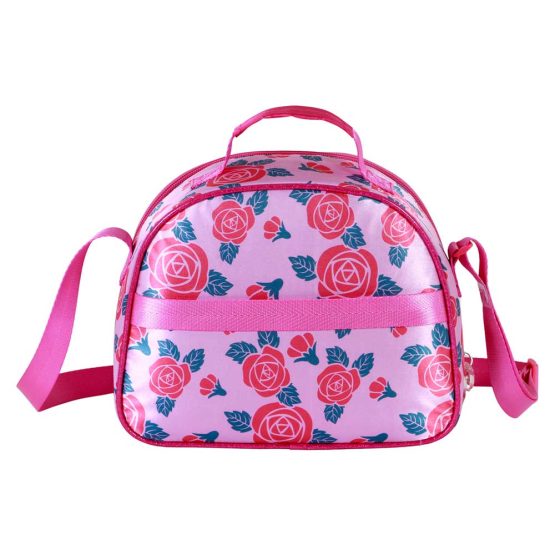 Disney Princesas Flowers Bolsa Portamerienda 3D, Rosa 08726 - Imagen 3