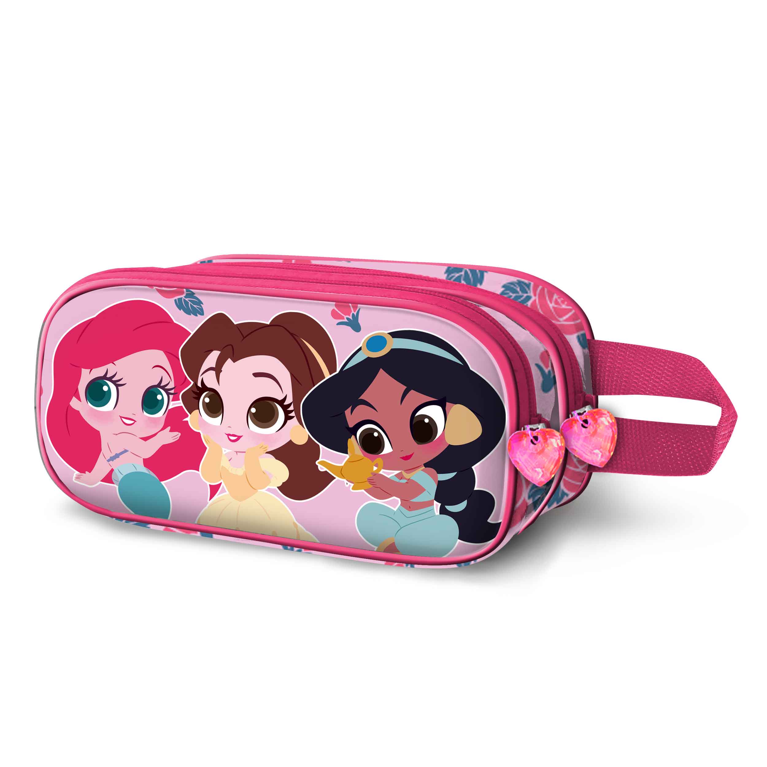 Disney Princesas Flowers Estuche Portatodo 3D Doble