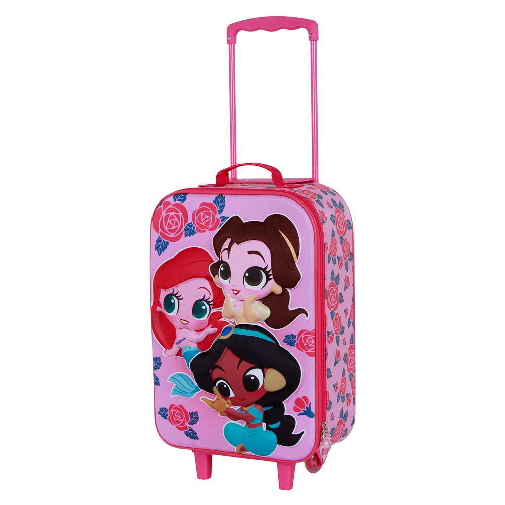 Disney Princesas Flowers Maleta Trolley Soft 3D