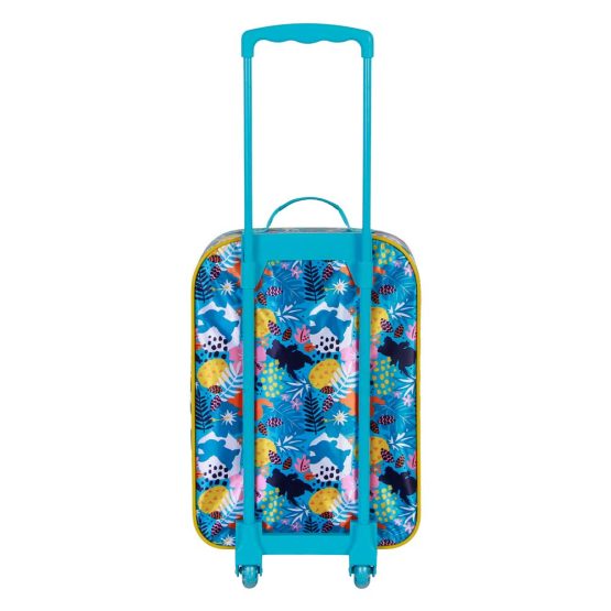 Disney Lilo y Stitch Colors Maleta Trolley Soft 3D, Turquesa 08812 - Imagen 3